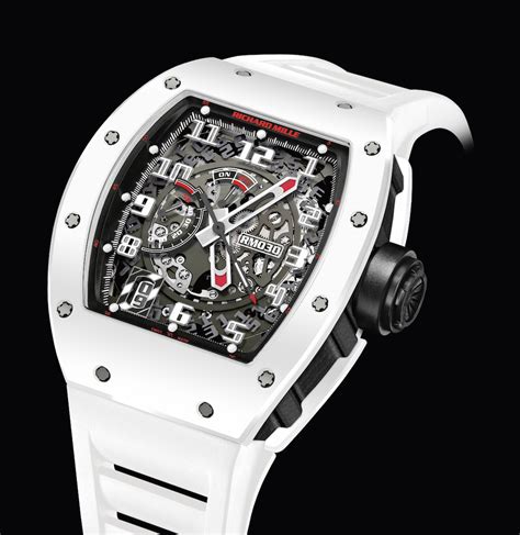 richard mille 030 white gold|richard mille rm 030.